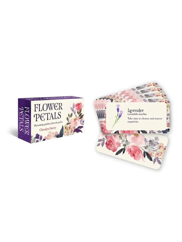 Flower Petals Inspiration Mini Cards Deck
