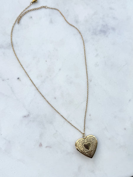 Heart Locket Necklace