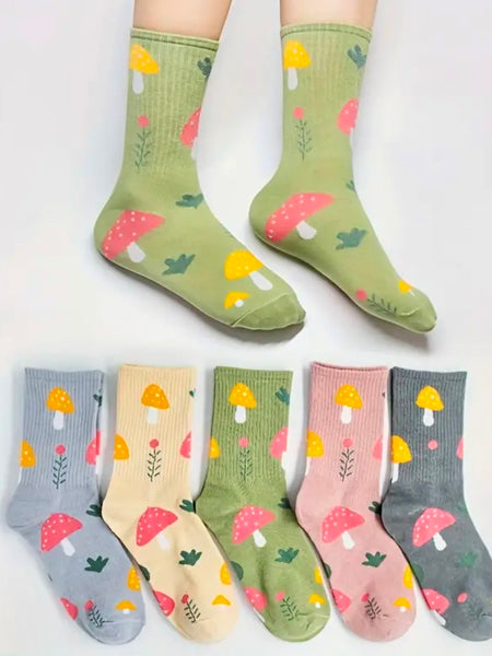 Mushroom Socks