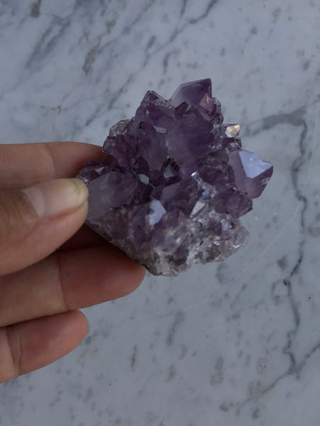 Amethyst Cluster Crystal Stone Plates