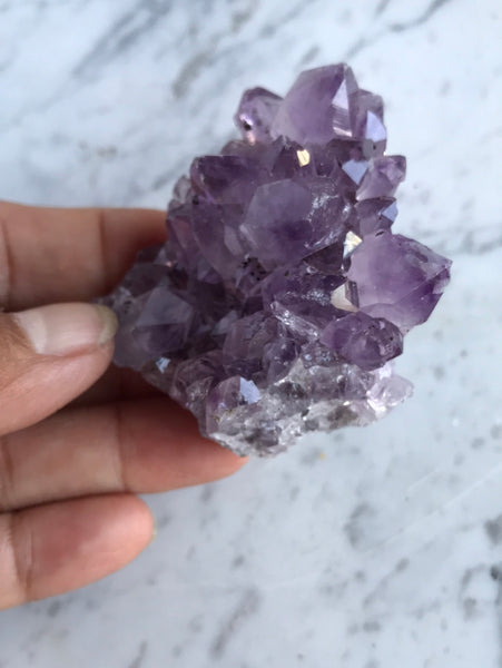 Amethyst Cluster Crystal Stone Plates
