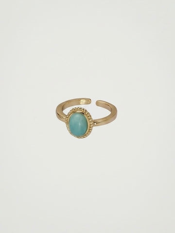 Amazonite Stone Ring