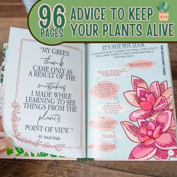 Houseplant Survival Guide Mini Book