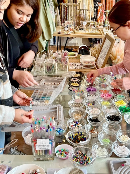ONE Person Friendship Bracelet Bead Bar Experience - IN STORE