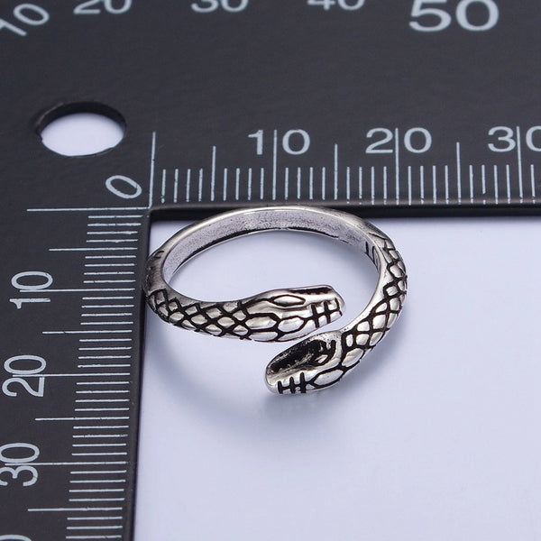 Silver Snake Ring