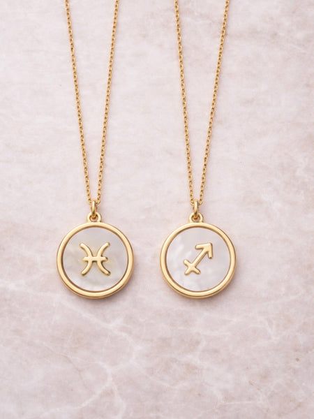 Mother of Pearl Constellation Necklace