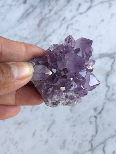 Amethyst Cluster Crystal Stone Plates