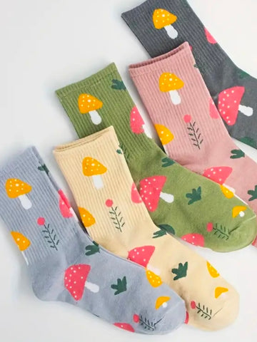 Mushroom Socks