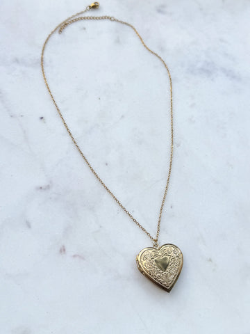 Heart Locket Necklace