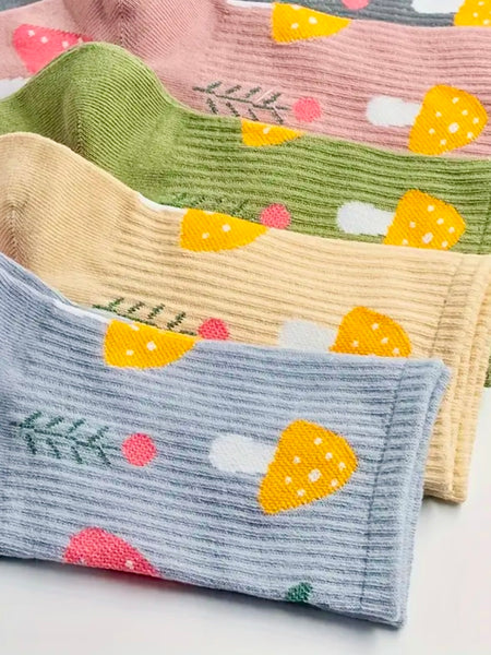Mushroom Socks
