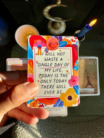 30 Days of Daily Affirmations of Inspiration Card Deck