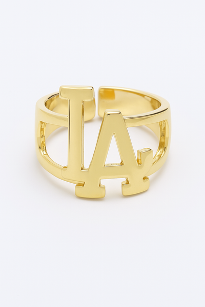 Gold Los Angeles LA Ring