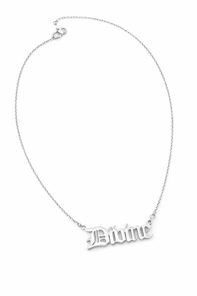 Divine Nameplate Necklace
