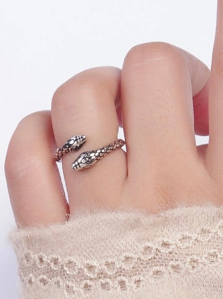 Silver Snake Ring