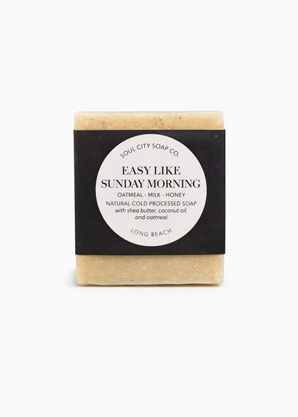 Soul City Soap Co. Easy Like Sunday Morning Soap  Bar