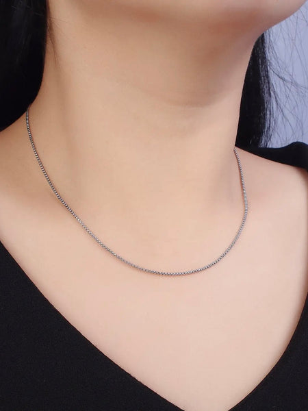 Box Chain Layering Necklace