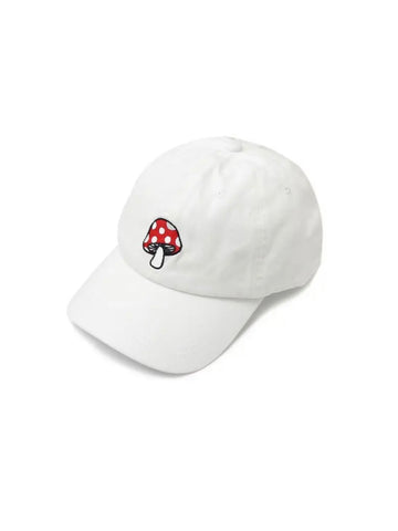 Embroidered Mushroom Cap Dad Hat