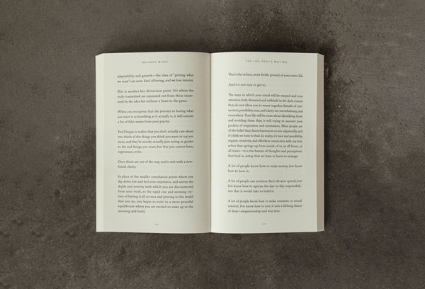 The Life That's Waiting Book by Brianna Wiest