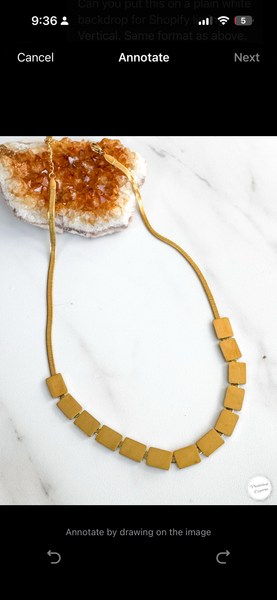 Modern Bib Necklace