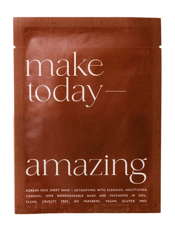 Make Today Amazing Korean Sheet Mask