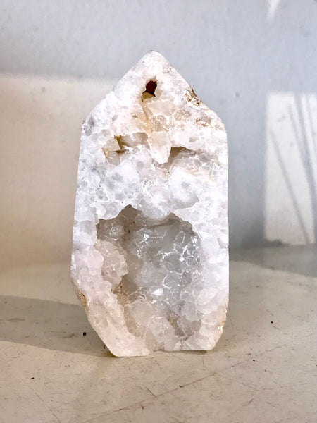 Clear Quartz Crystal Stone Cluster Tower
