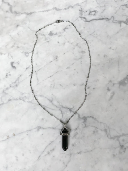 New Beginnings Crystal Stone Pendant Necklacei