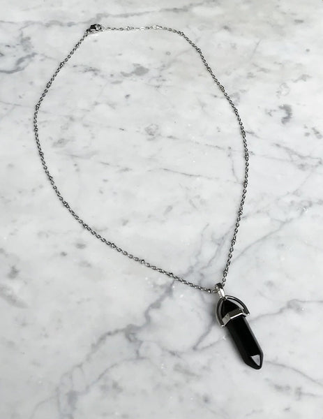 New Beginnings Crystal Stone Pendant Necklacei