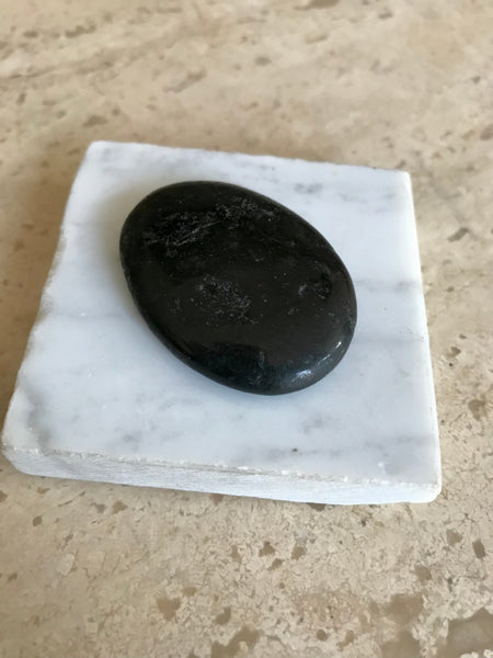 Black Tourmaline Worry Crystal Stone