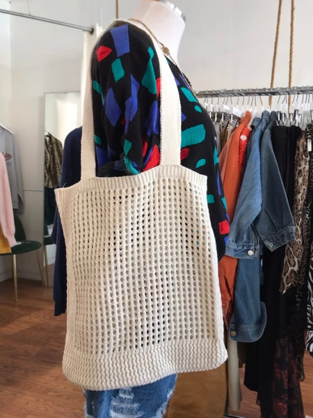 Knitted Tote Bag