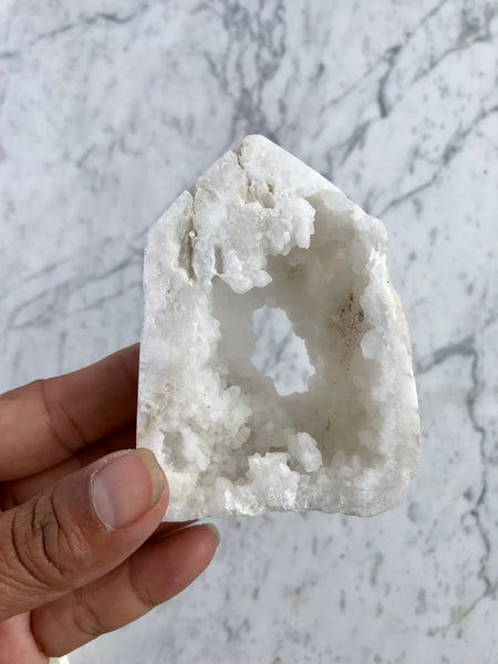 Clear Quartz Crystal Stone Cluster Tower