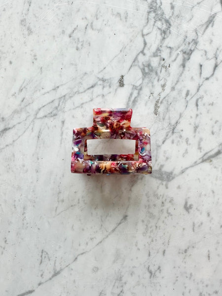Colorful Hair Claw Clip