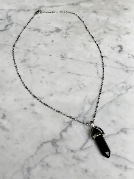 New Beginnings Crystal Stone Pendant Necklacei