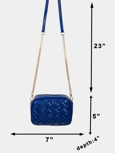 Woven Crossbody Bag
