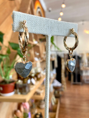 Labradorite Drop Earrings