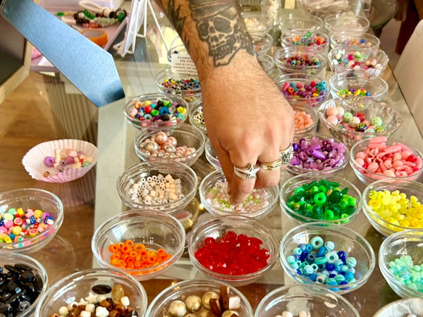 ONE Person Friendship Bracelet Bead Bar Experience - IN STORE