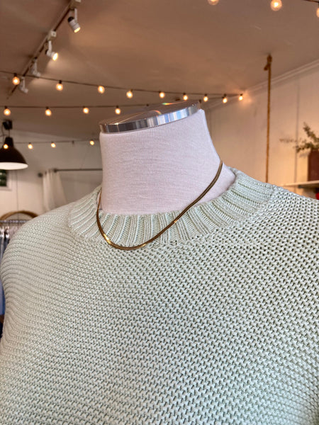 Flat Snake Chain Necklace