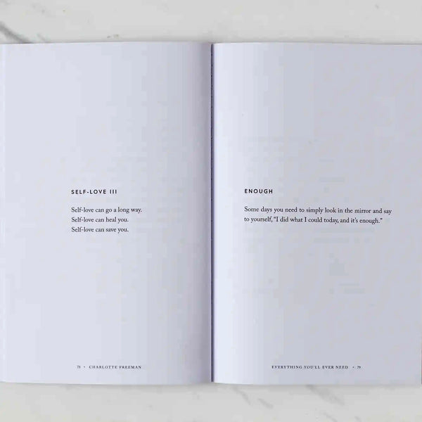 Everything You’ll Ever Need You Can Find Within Yourself Book by Charlotte Freeman