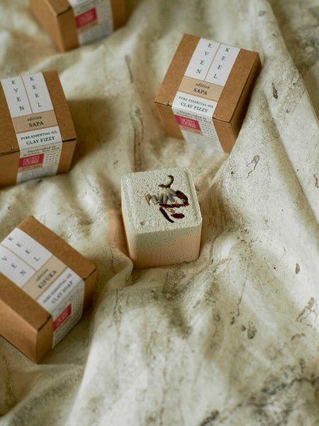Handcrafted Clay Bath Fizzies and Shower Steamer Small Cube