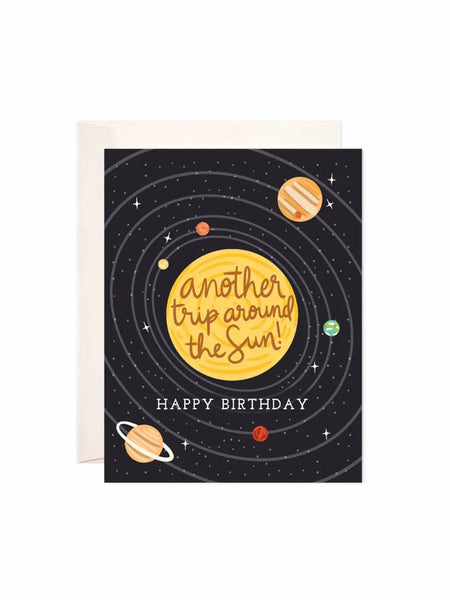 Bloomwolf Another Trip Birthday Greeting Card