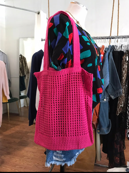 Knitted Tote Bag