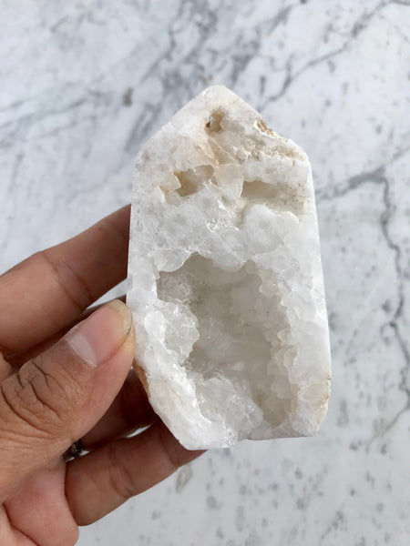 Clear Quartz Crystal Stone Cluster Tower