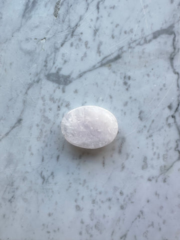 Rose Quartz Worry Crystal Stone