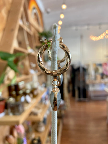 Labradorite Drop Earrings