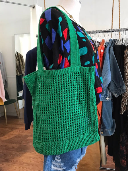 Knitted Tote Bag