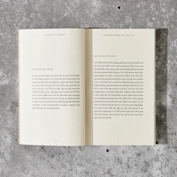 This Was Meant To Find You When You Needed It Most Book by Charlotte Freeman