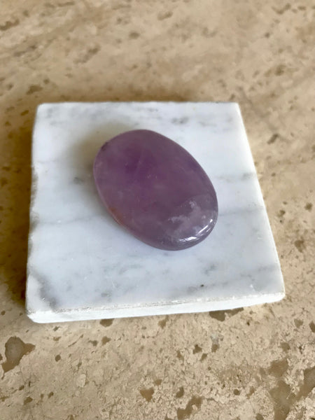 Amethyst Worry Stone Crystal Stone