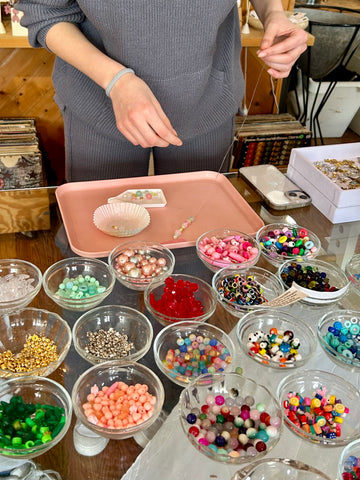 ONE Person Friendship Bracelet Bead Bar Experience - IN STORE