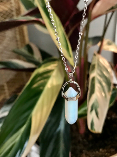 New Beginnings Crystal Stone Pendant Necklacei