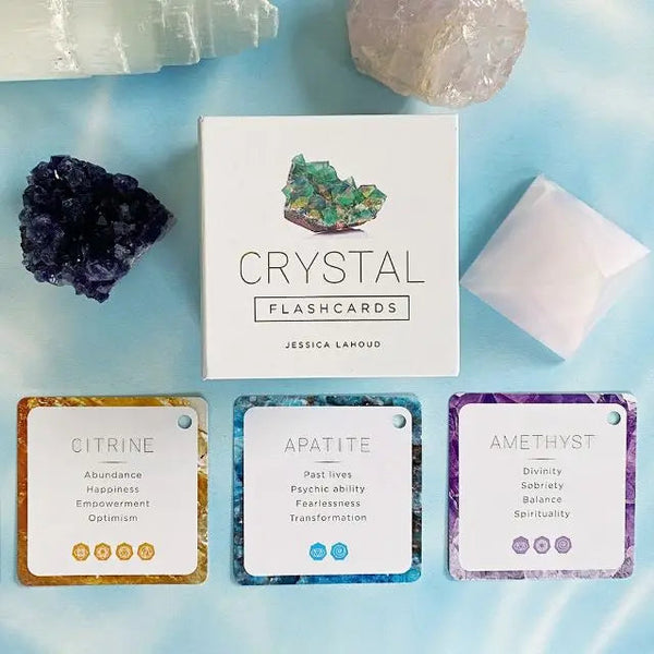 Crystal Flashcards Card Deck