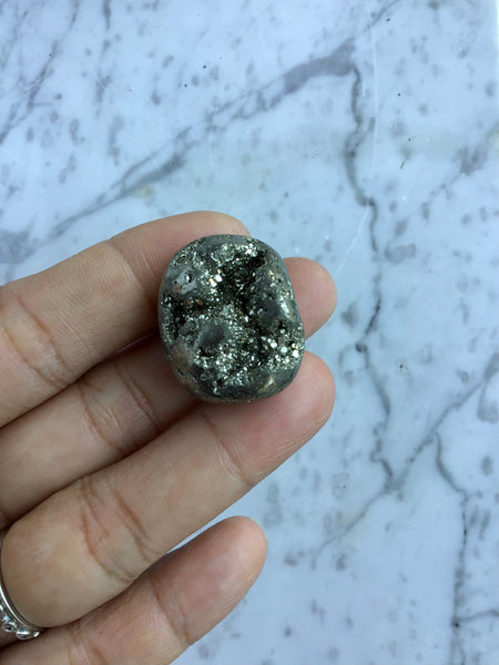 Iron Pyrite Fools Gold Polished Crystal Stone